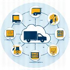 Graphic representing system integration.