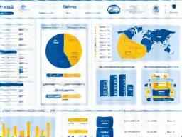 Graphic representing fleet monitoring dashboard.
